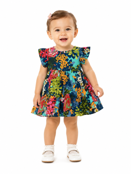Cikoby бебе рокля за момиче